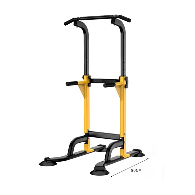 Adjustable Height Pull up Dip Station Power Tower Pull-Ups Stand for Home Gym Strength Workout Horizontal Bars Fitness Equipment