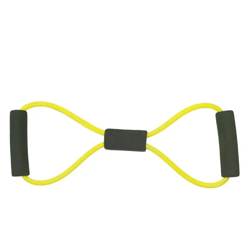 Resistance Bands Elastic Fitness Bands for Sports Exercises at Home Multifunctional Portable 4 Tube Elastic Pedal Puller